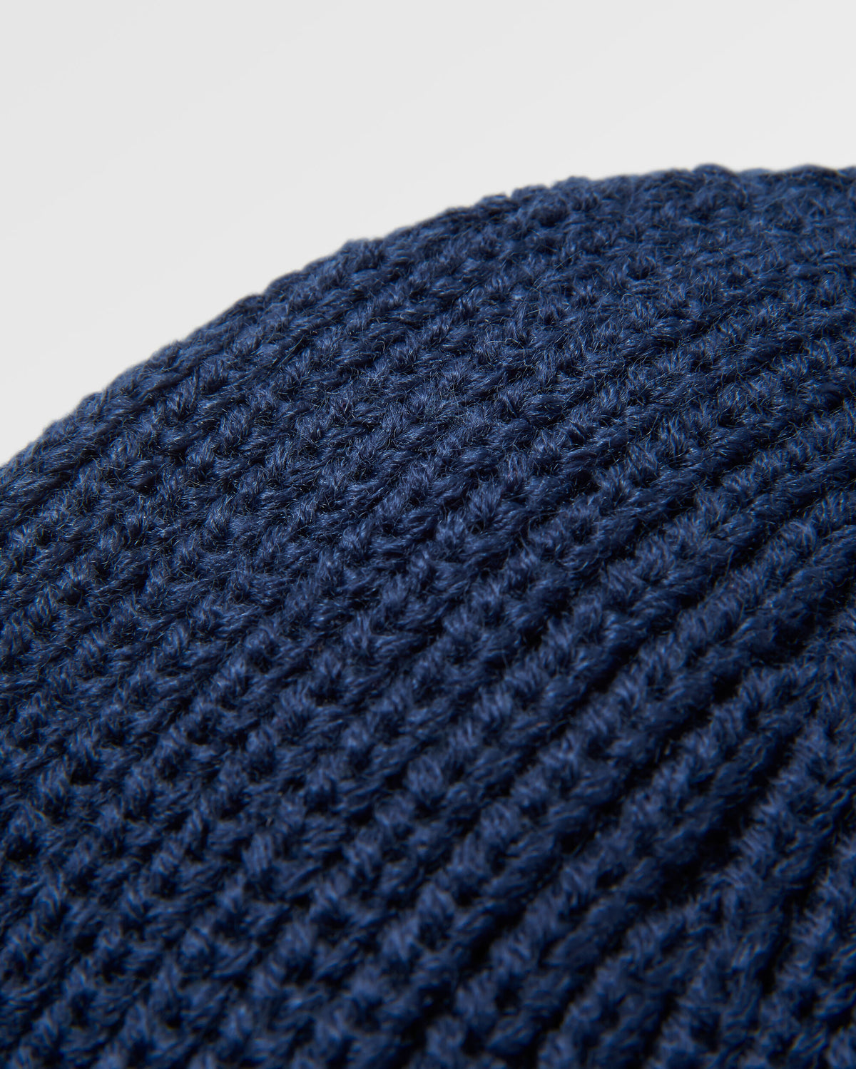 Compass Beanie - Rich Navy - Flatlay