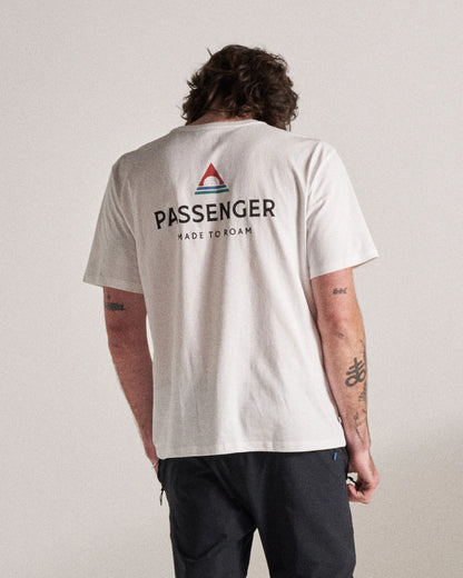 Passenger T-Shirt - White - Studio Model