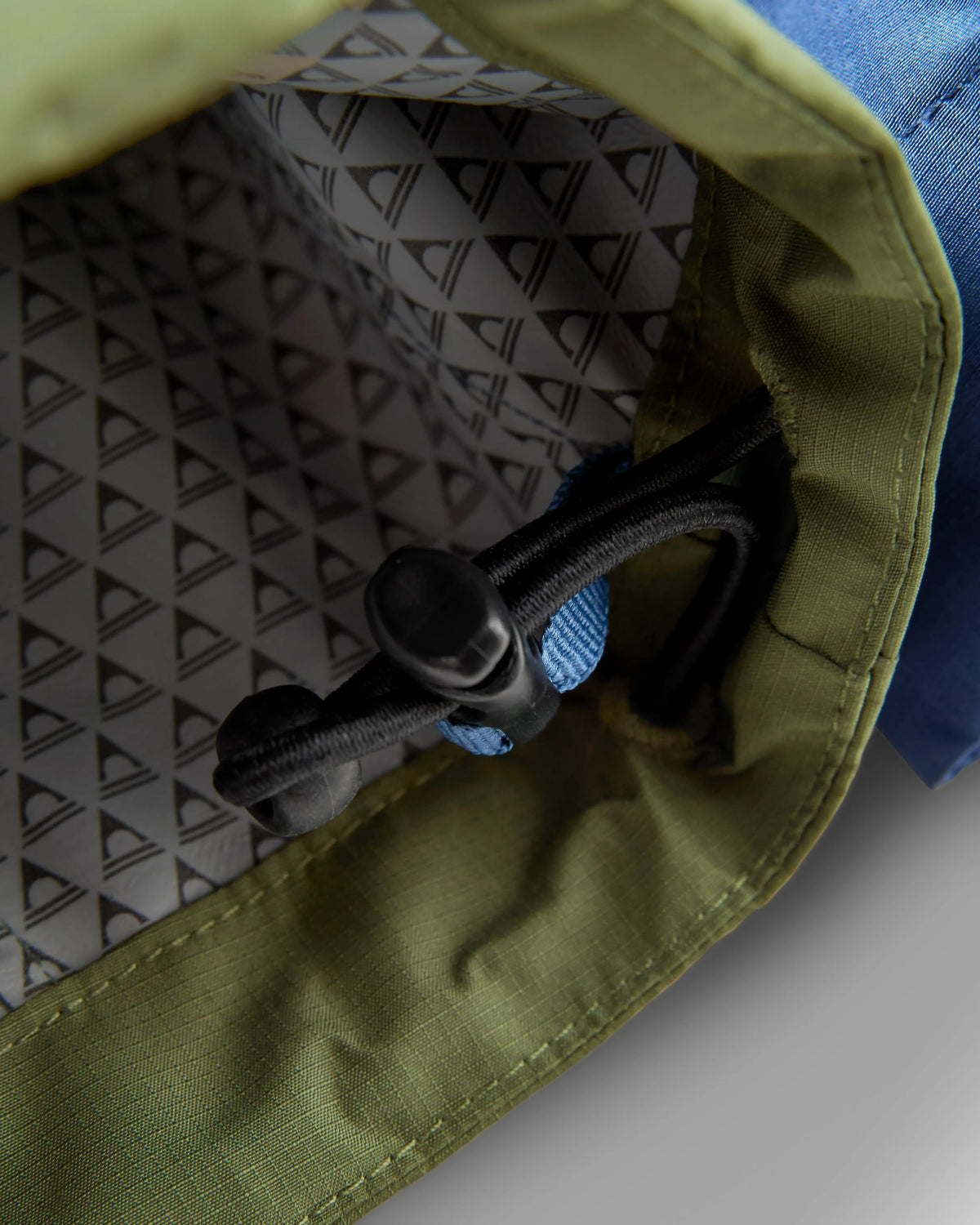 Trailscape Men's Waterproof Jacket - Dark Denim/Wild Green - Flatlay
