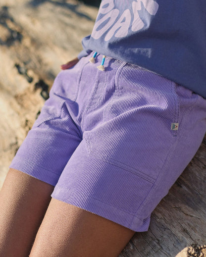 Avian Cord Short  - Retro Purple - Lifestyle