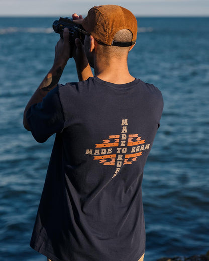 Oar T-Shirt - Deep Navy - Lifestyle