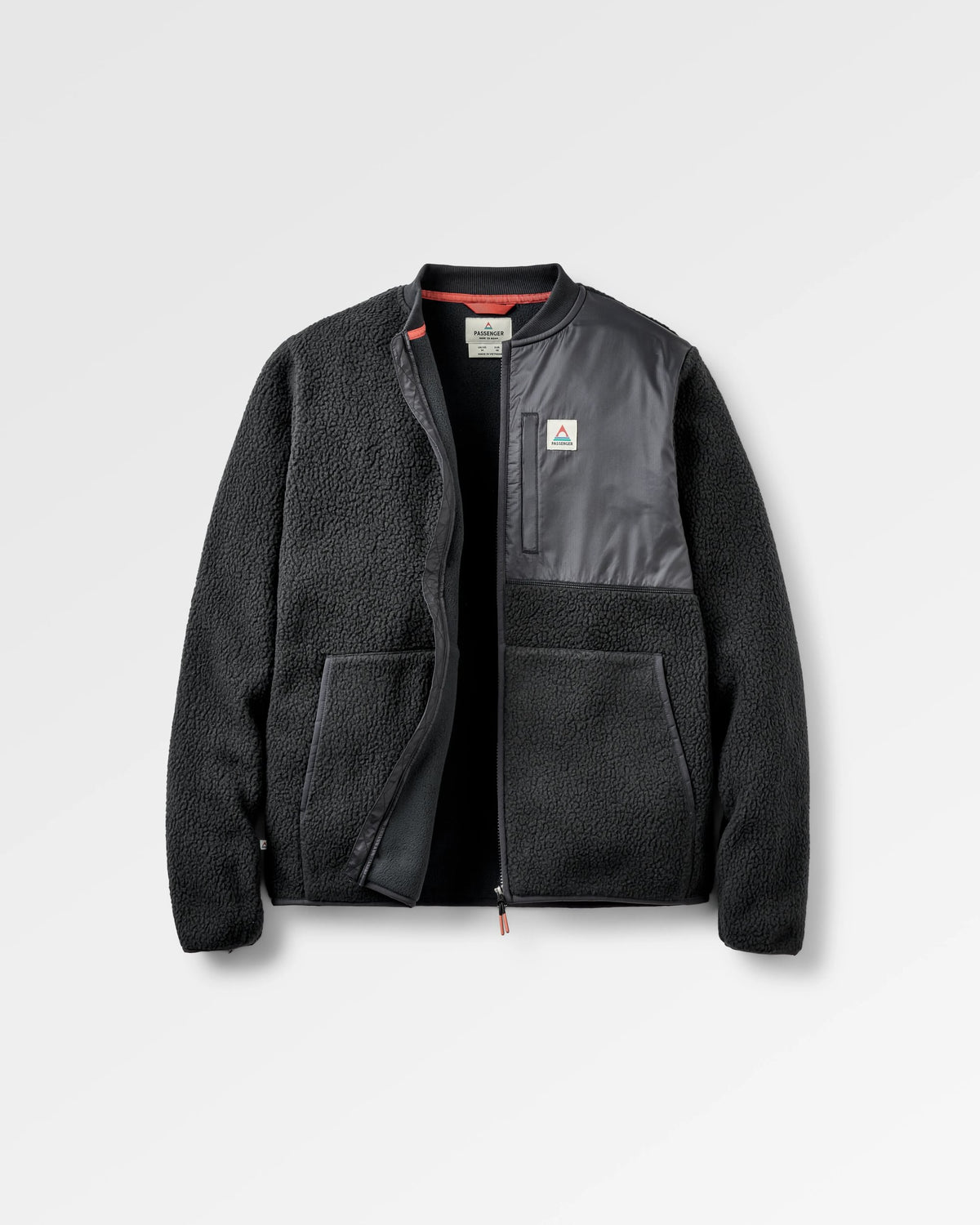 Reconnect Sherpa Fleece - Black - Flatlay