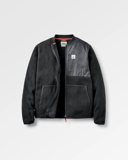 Reconnect Sherpa Fleece - Black - Flatlay