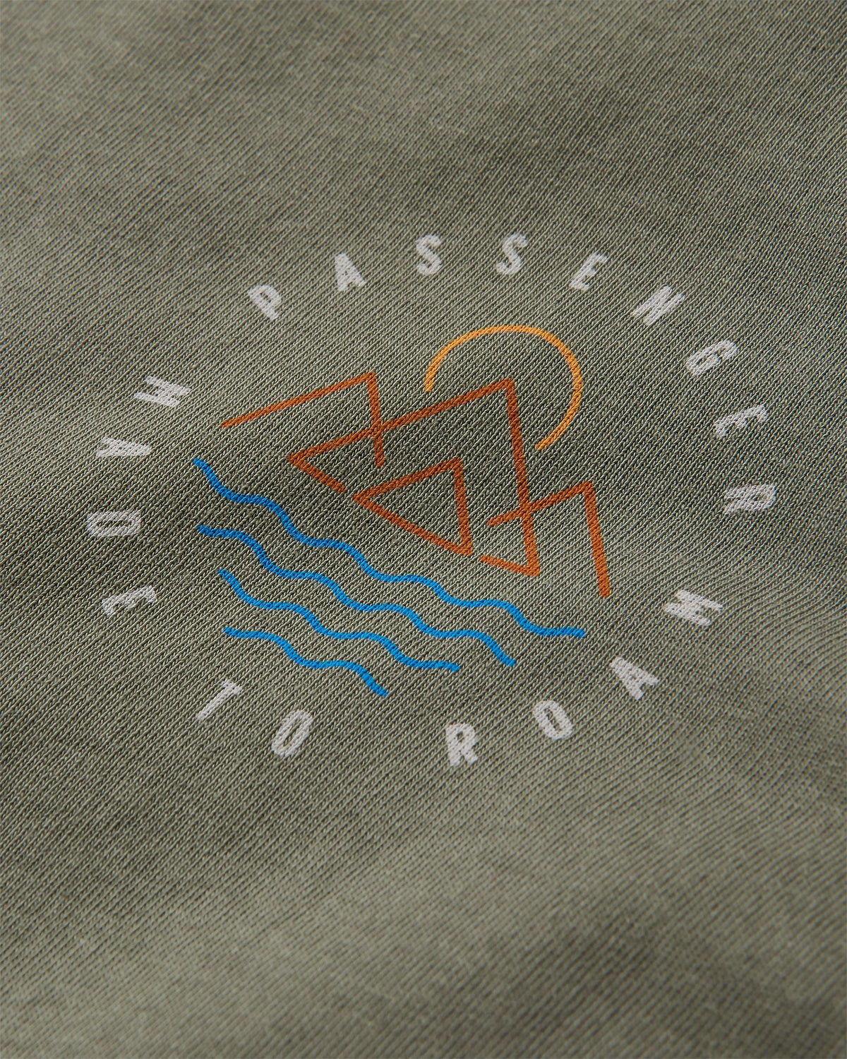 Escapism LS T-Shirt - Dusty Olive - Flatlay
