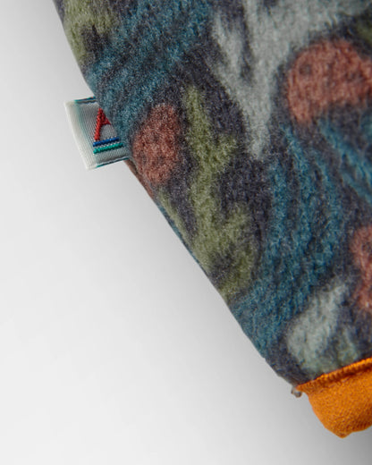 Adrift Polar Fleece - Ocean Current Black - Flatlay