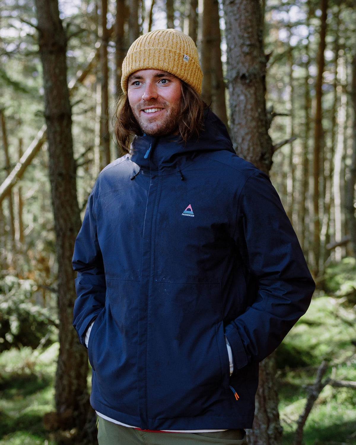Downpour Waterproof Jacket - Rich Navy - Lifestyle