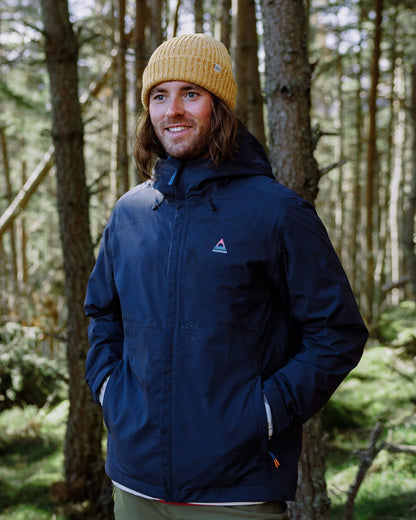 Downpour Waterproof Jacket - Rich Navy - Lifestyle