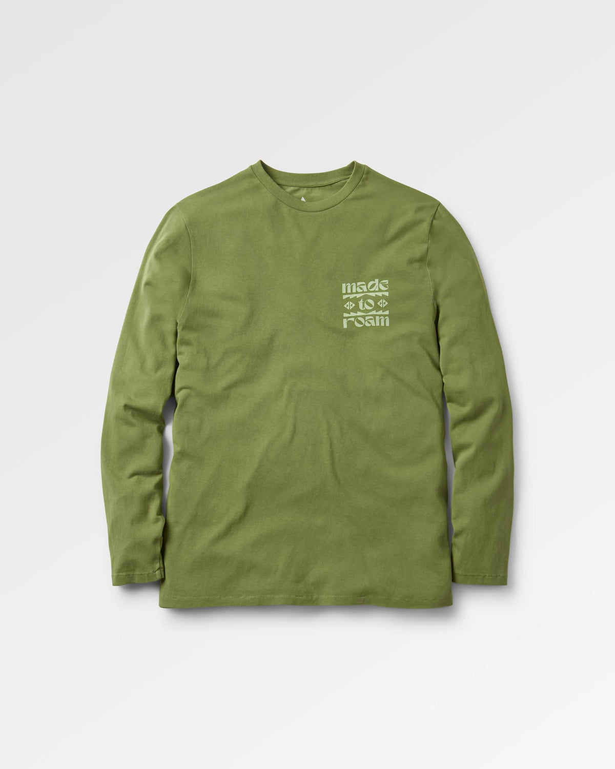 Sunrise LS T-Shirt - Loden Green - Flatlay