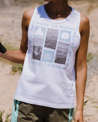 Snapshot Vest - White - Lifestyle