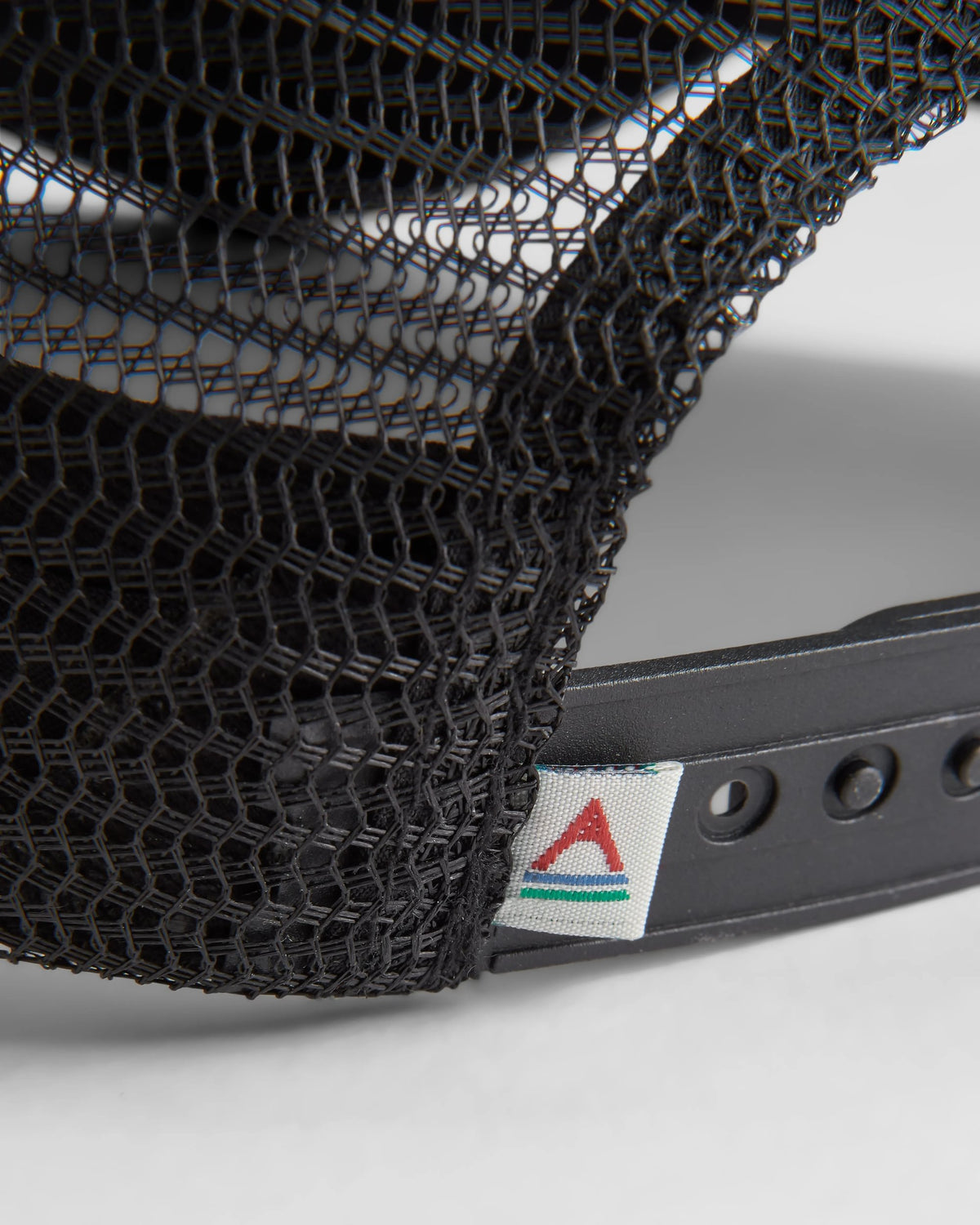 Odyssey Mesh Cap - Black - Flatlay