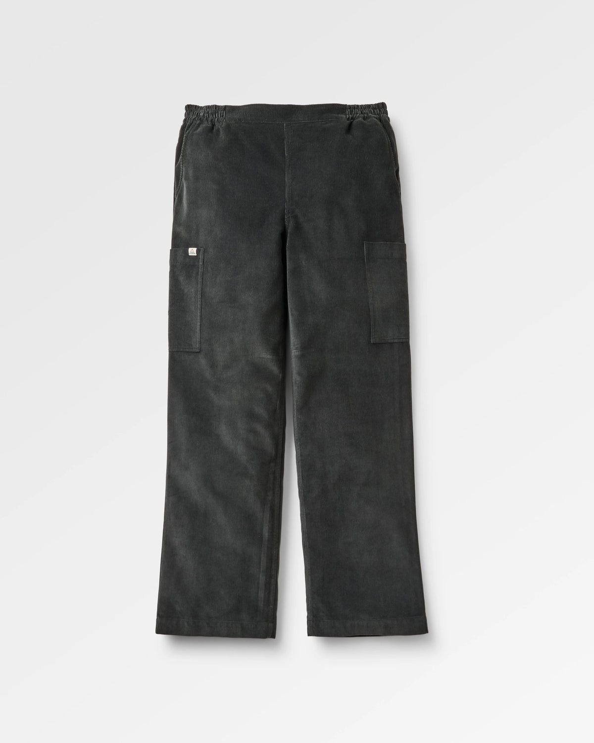 Someday Cotton Corduroy Trouser - Black - Flatlay