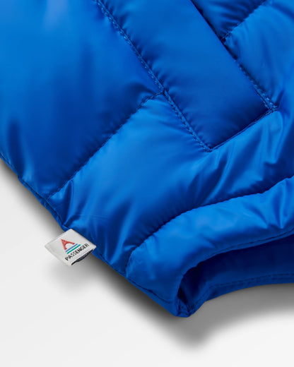 Kai Insulated Jacket - Azure Blue - Flatlay