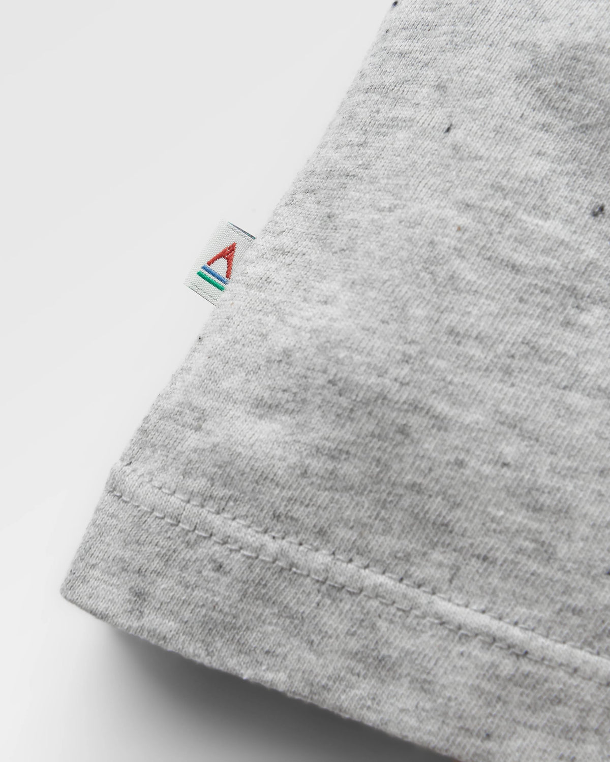 Passenger T-Shirt - Grey Marl - Flatlay