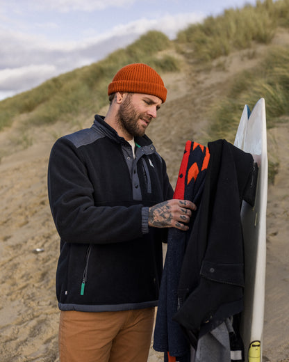 Solace Sherpa-Lined Polar Fleece - Black - Lifestyle