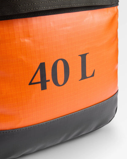 Roamer 40L Duffel Bag - Sunrise Orange - Flatlay