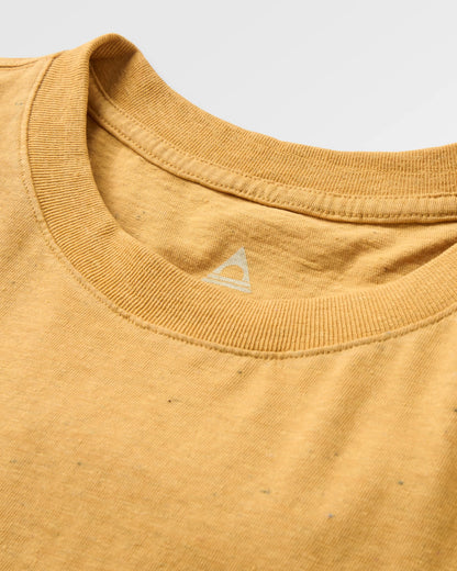 Dune Men's T-Shirt - Spruce Yellow Marl - Flatlay
