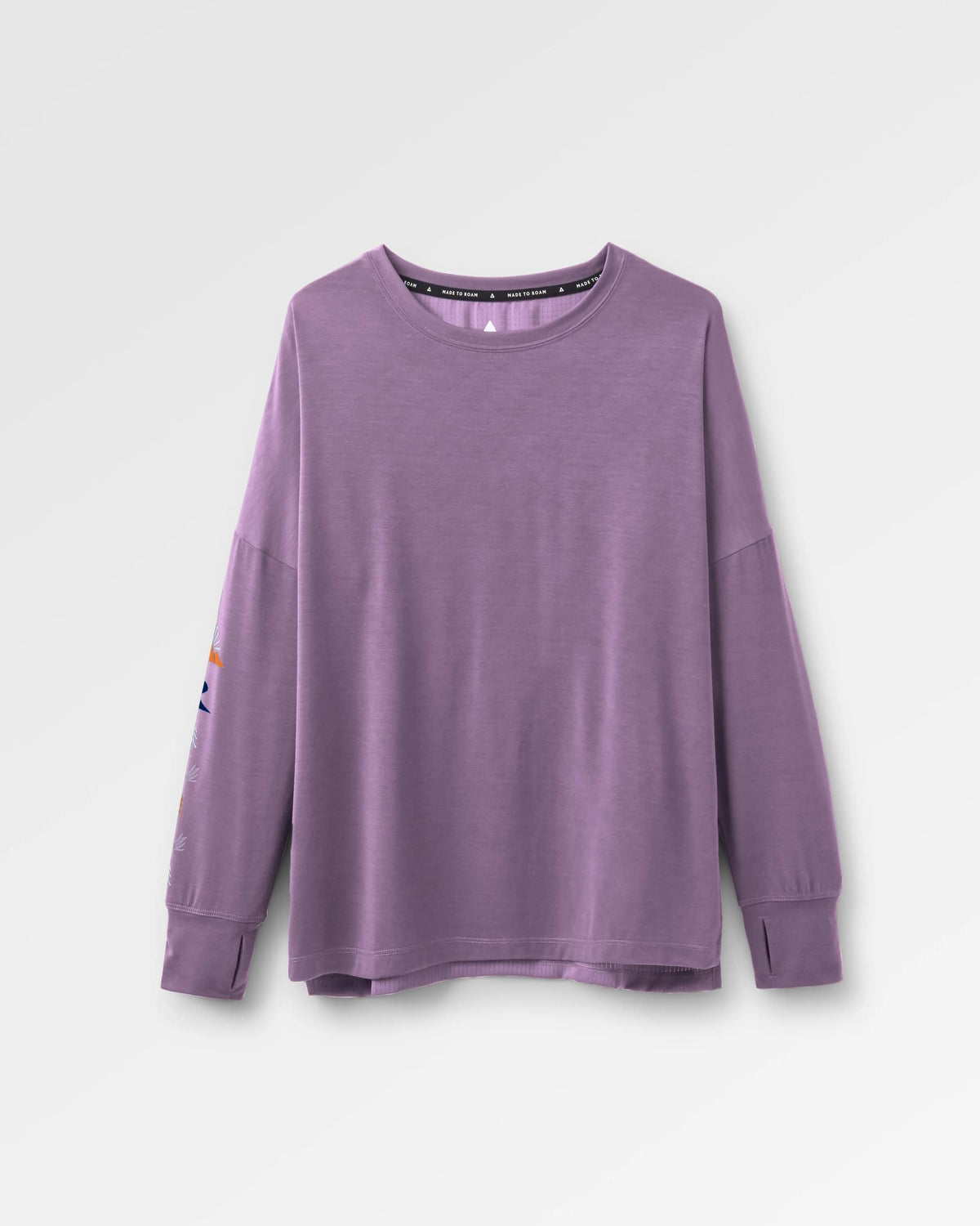 Lotus Active LS Top - Lilac - Flatlay