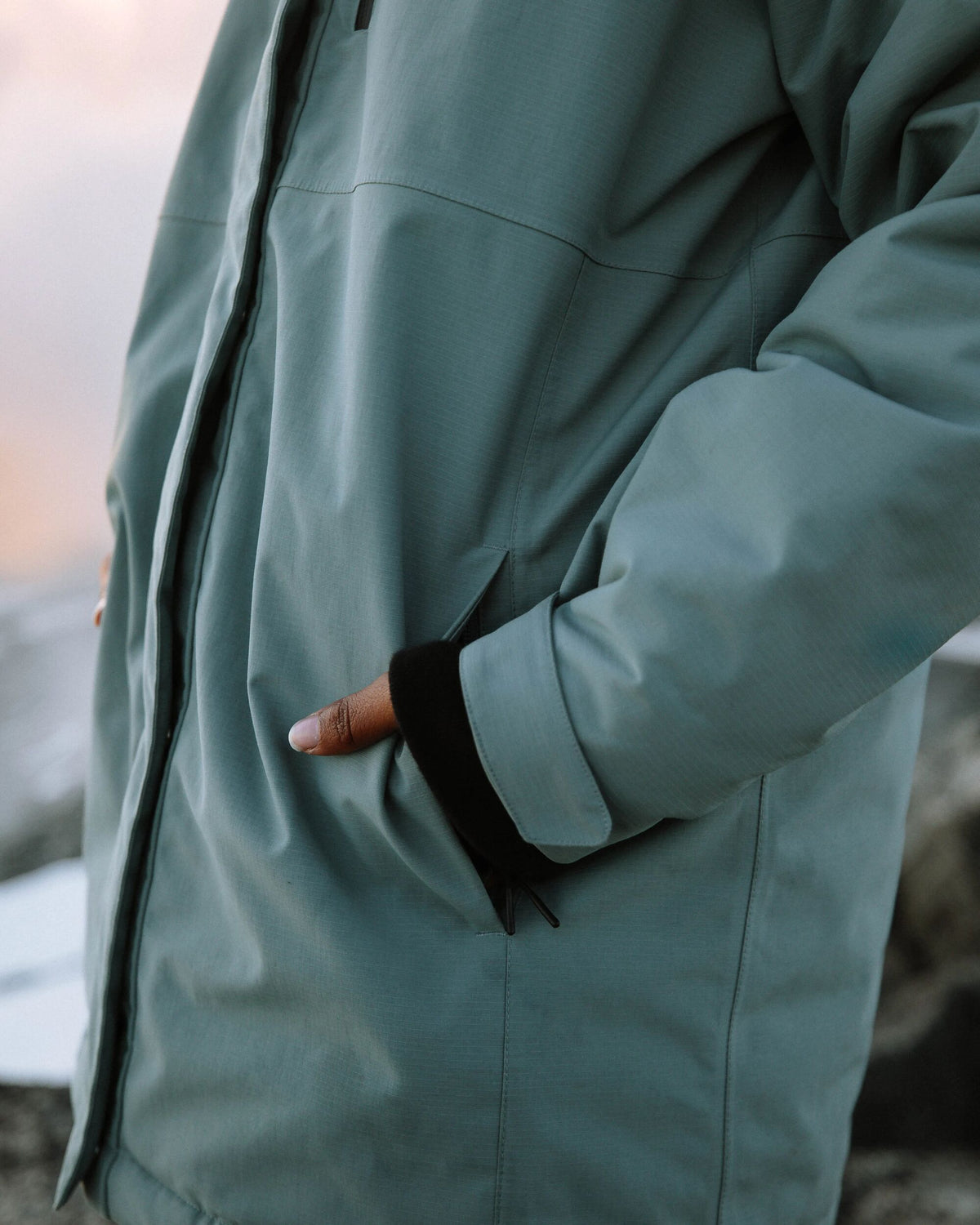 Cloudmont Waterproof Down Parka - Stormy Sea - IGC