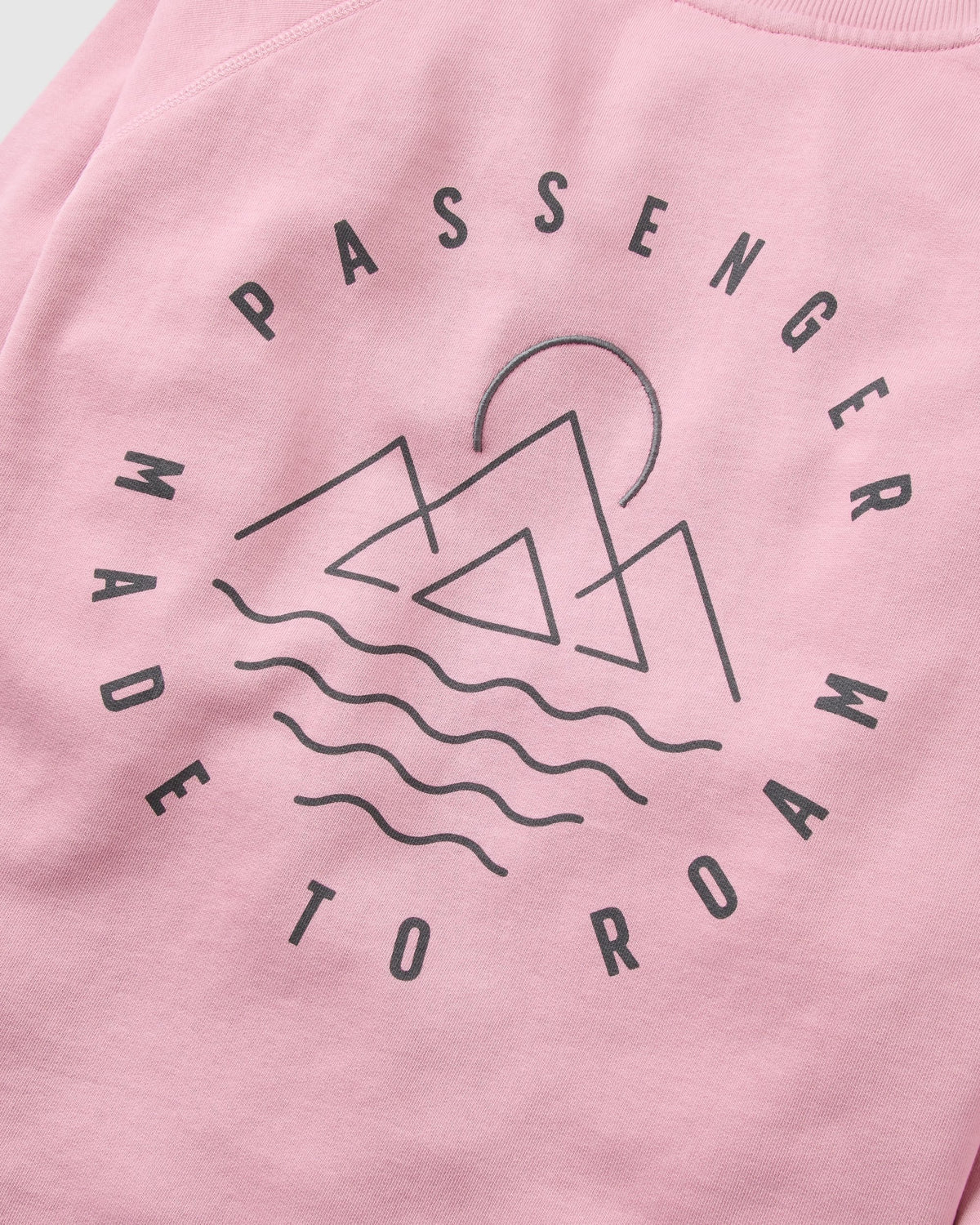Remote Sweatshirt - Pink Haze - Flatlay