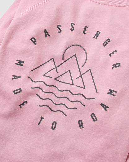 Remote Sweatshirt - Pink Haze - Flatlay