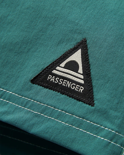 Cutback NetPlus® 17" Boardshort - Spearmint/Deep Ocean - Flatlay