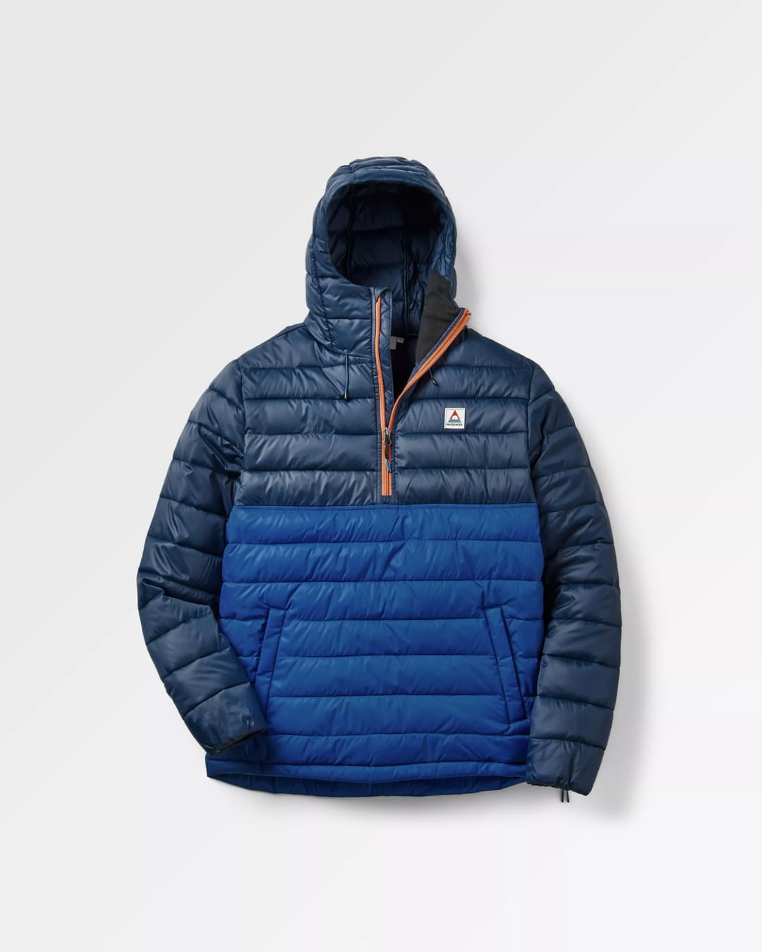 Roamer Insulated Overhead Jacket - Rich Navy/Cobalt - Flatlay
