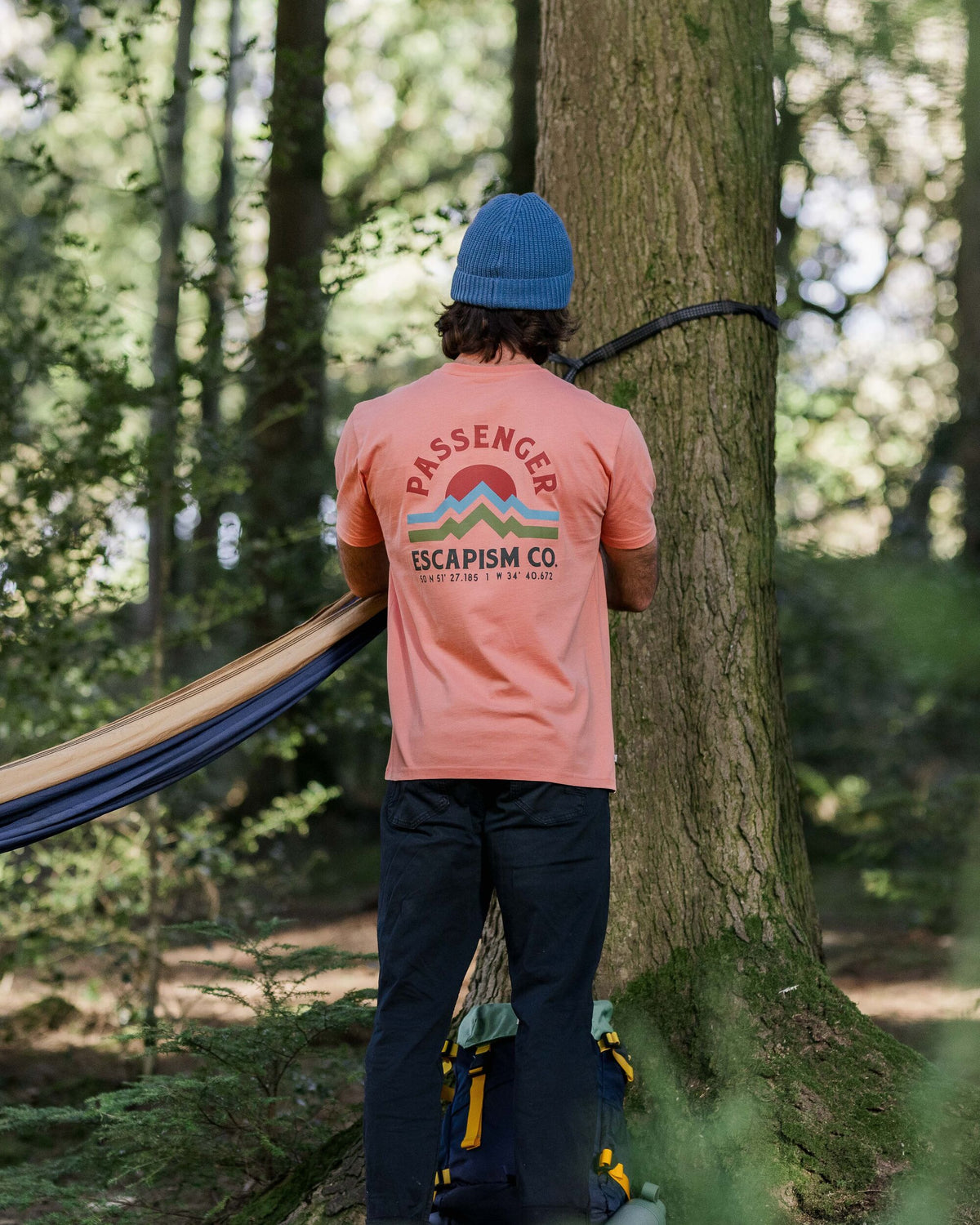 Dumont Relaxed Fit T-Shirt - Tawny Peach - Lifestyle
