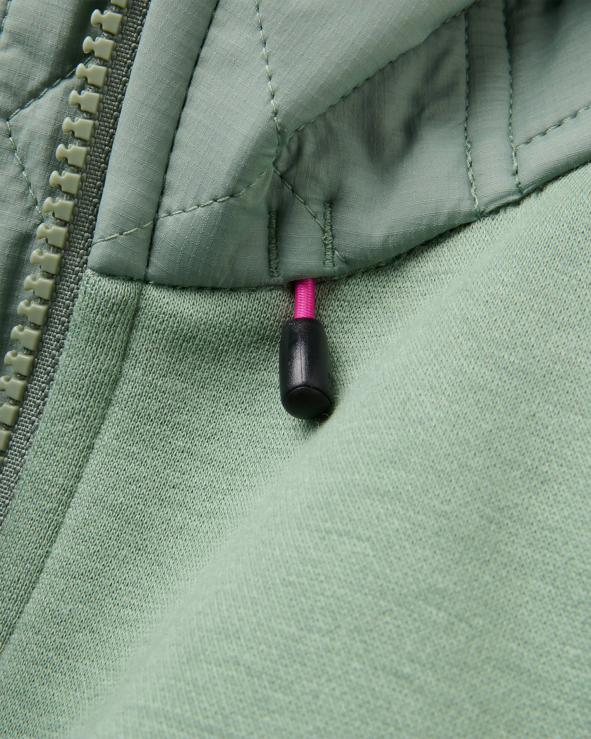Women's Solscape Active Hoodie - Pistachio Marl - Flatlay