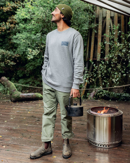 Yuca Sweatshirt - Dark Grey Marl - Lifestyle