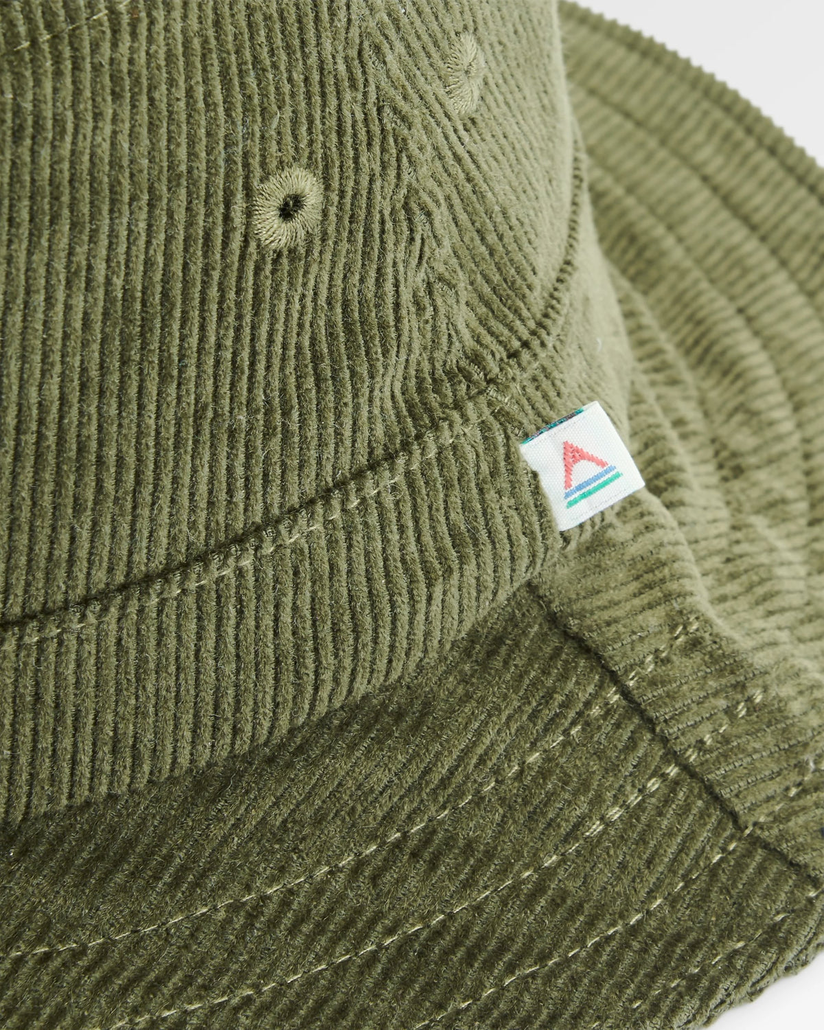 Forest Cord Bucket Hat - Khaki - Flatlay