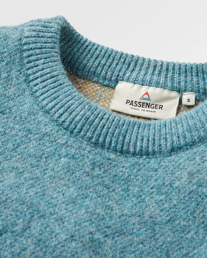 Vista Knitted Jumper - Arctic - Flatlay