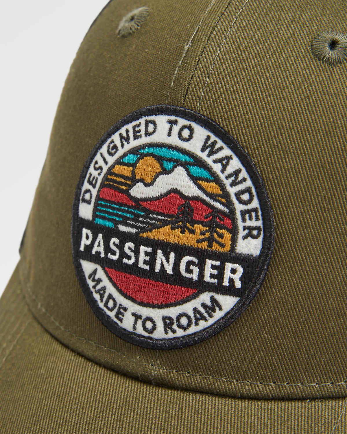Odyssey Mesh Cap - Khaki - Flatlay