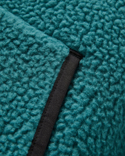 Reconnect Sherpa Fleece - Mediterranean - Flatlay