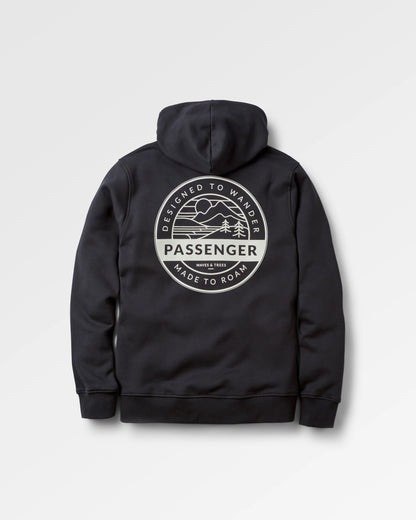 Odyssey Hoodie - Black - Flatlay