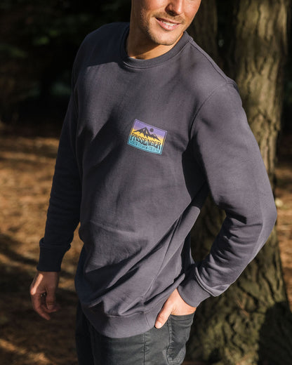 Grounded Cotton Sweatshirt - Charcoal - Lifestyle