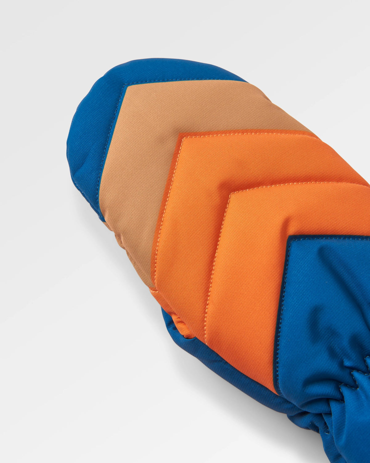 Moonlight Mittens - Tidal Blue Orange Multi - Flatlay