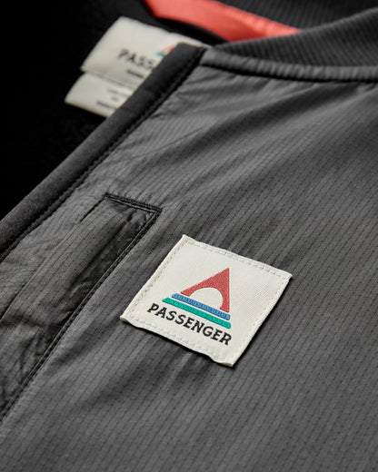 Reconnect Sherpa Fleece - Black - Flatlay