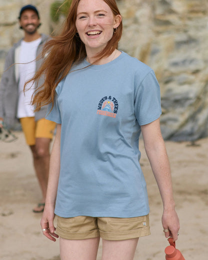 Dawning T-shirt - Faded Denim - Lifestyle