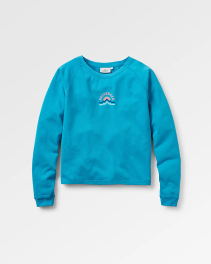 Breathe Sweatshirt - Bluejay - Flatlay