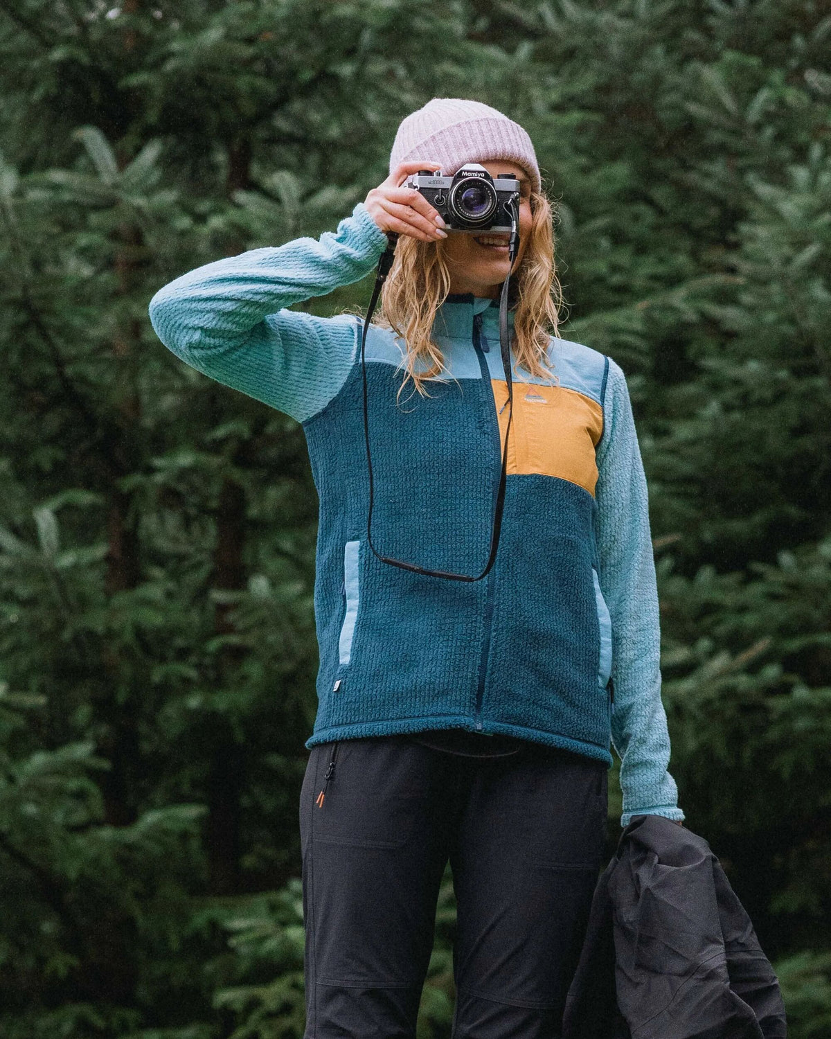 Venturescape Women's Fleece - Retro Blue/Tidal Blue - Lifestyle