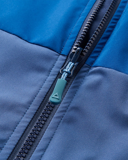 Riptide Packable Changing Robe - Rich Navy/Dark Denim - Flatlay