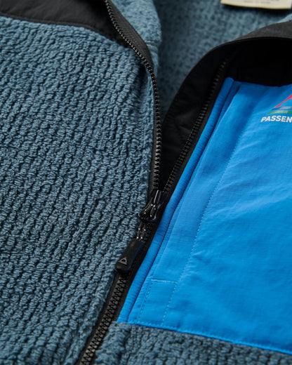 Venturescape Men's Fleece - Storm Grey/Black - Flatlay