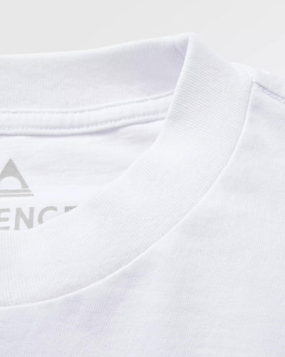 Yuca Relaxed Fit T-Shirt - White - Flatlay
