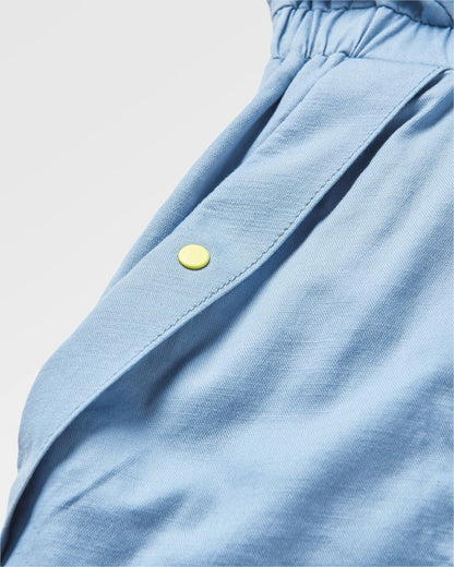 Mesmorise Cotton Dress - Faded Denim - Flatlay