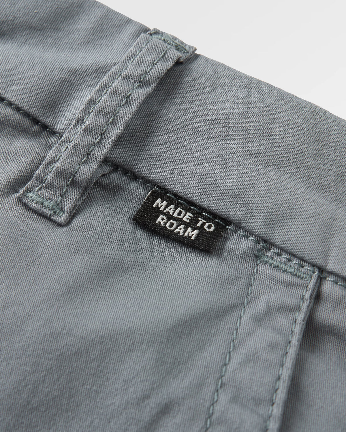 365 Light Cotton Trouser - Storm Grey - Flatlay