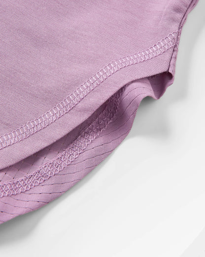 Asana Active Vest - Lilac - Flatlay