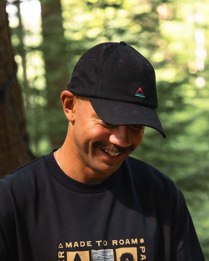 Classic 6 Panel Cap - Black - Lifestyle - Male