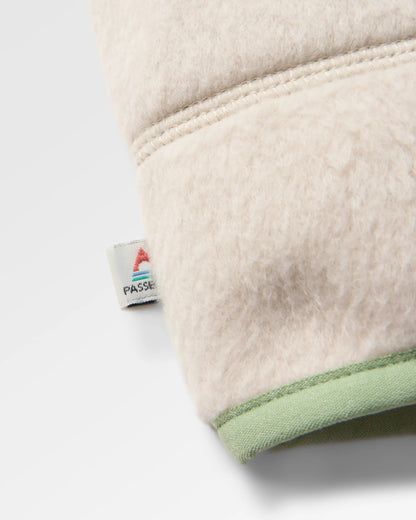 North Coast Vista Full Zip Sherpa Fleece - Oatmeal - Flatlay