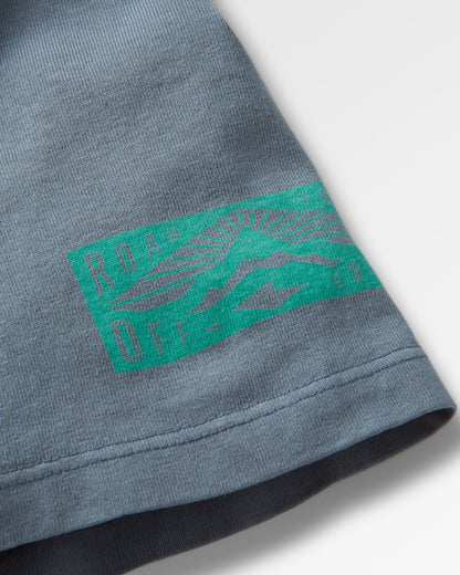 Icon T-Shirt - Storm Grey - Flatlay