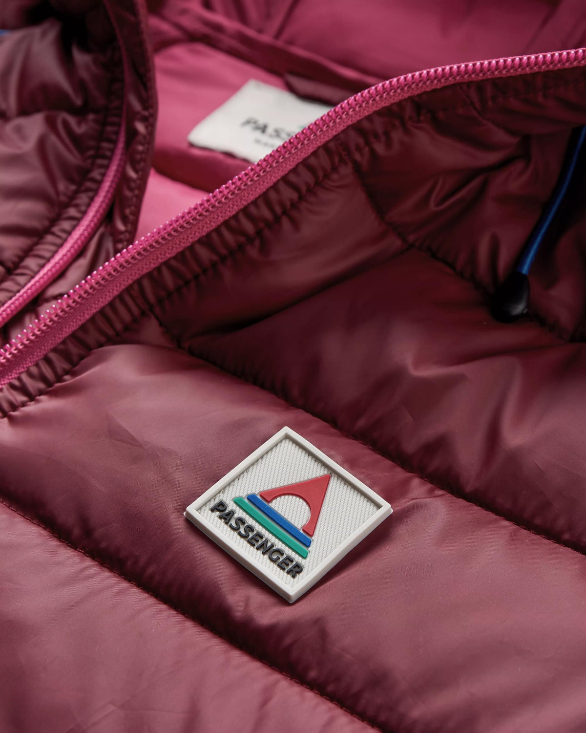 Pow Insulated Jacket - Wine - Flatlay
